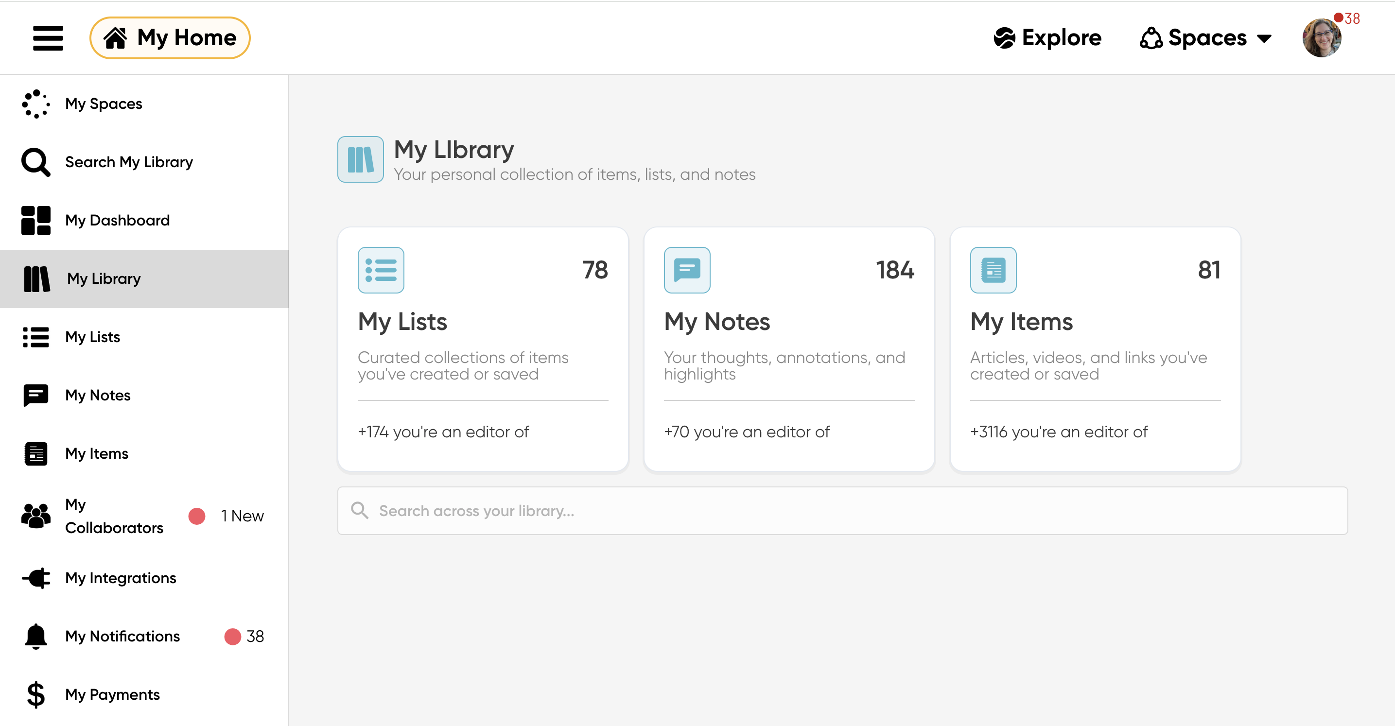 Personal Library